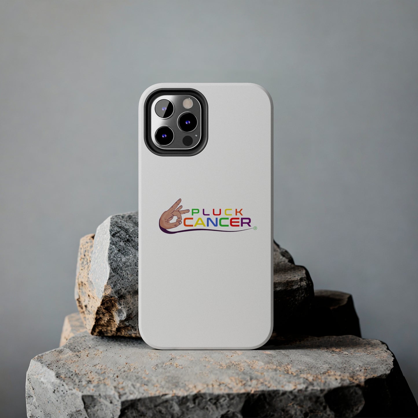 Tough Phone Cases- "PLUCK CANCER!"