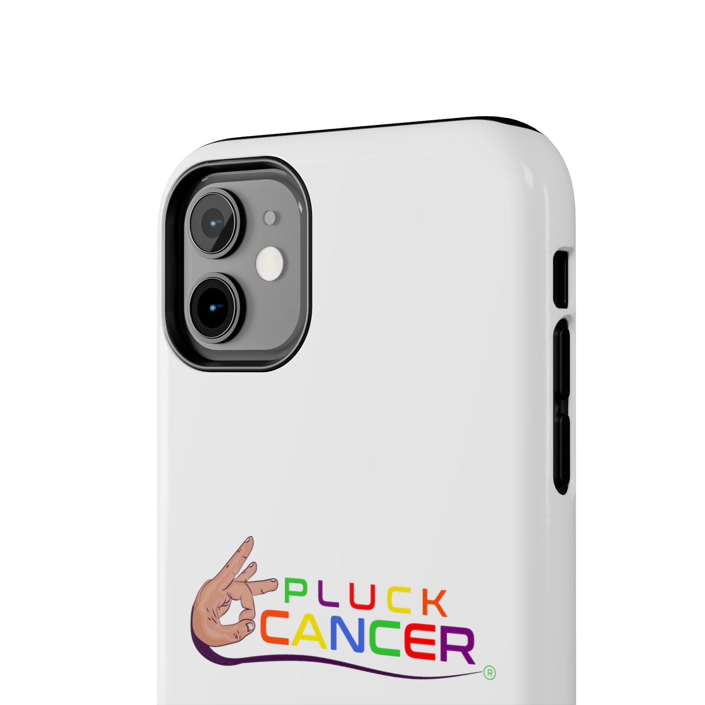 Tough Phone Cases- "PLUCK CANCER!"