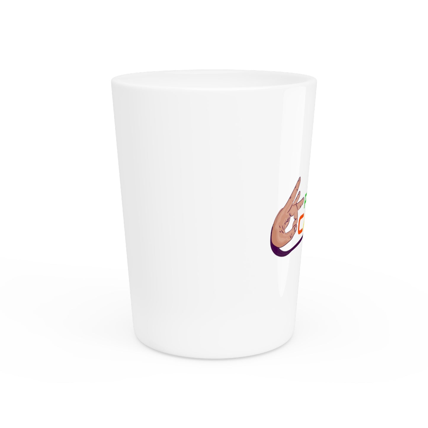 Shot Glass-"PLUCK CANCER!"