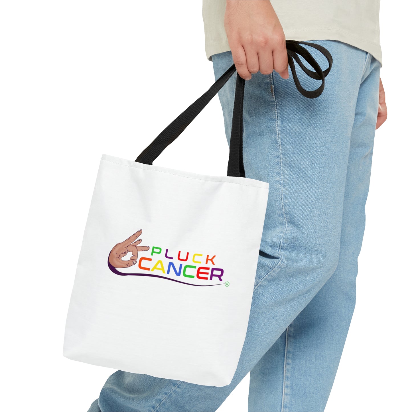 Tote Bag-"PLUCK CANCER"