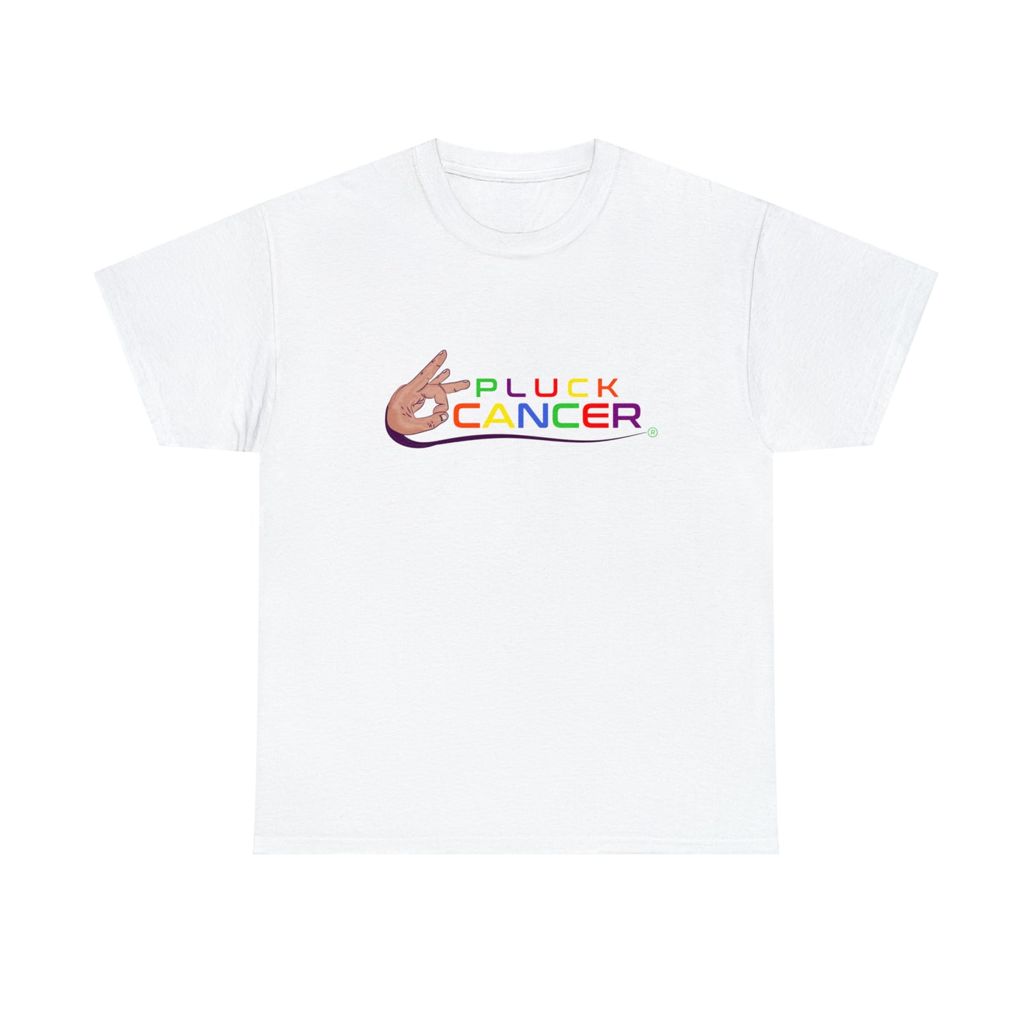 Pluck Cancer Women's Cotton T-Shirt - White