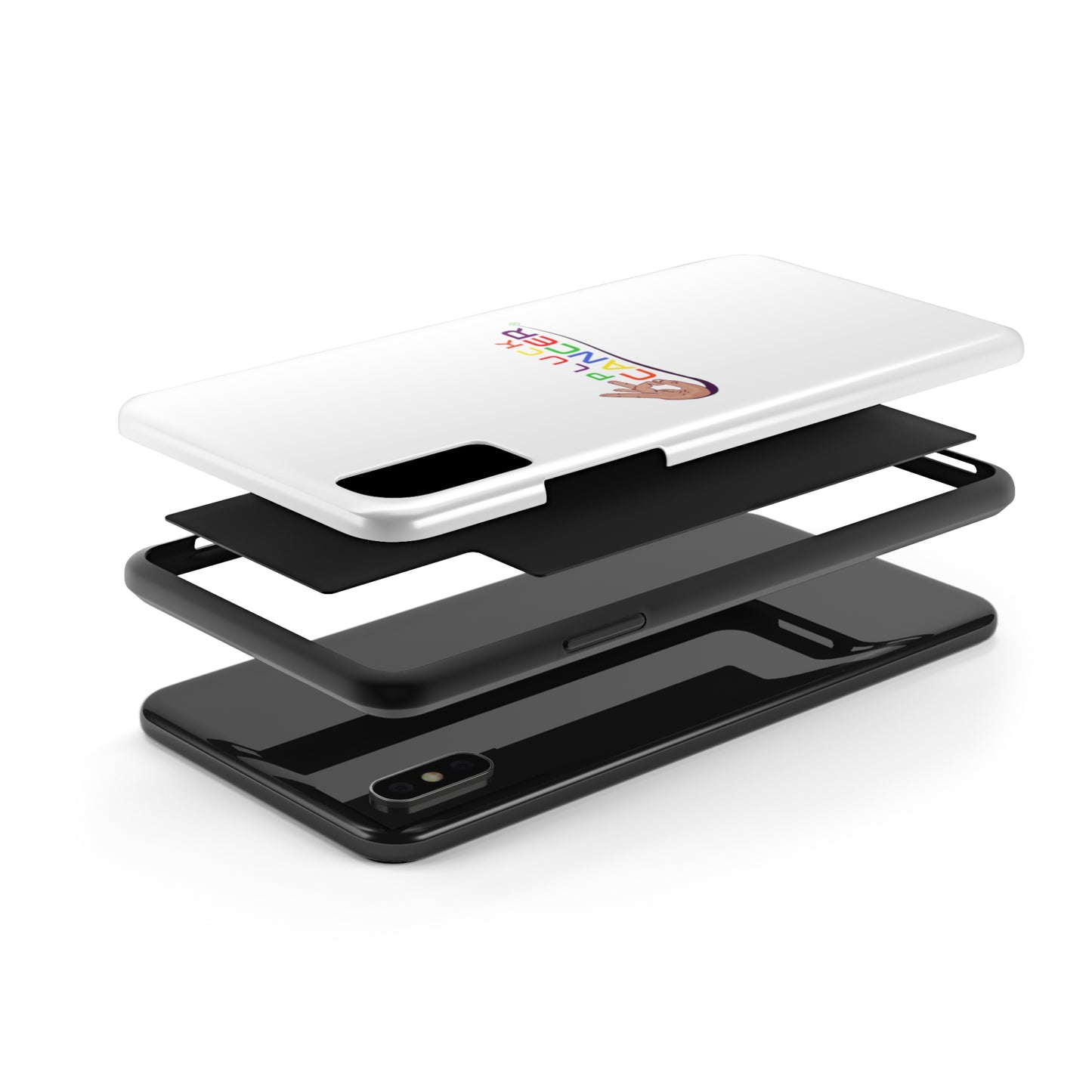 Tough Phone Cases- "PLUCK CANCER!"