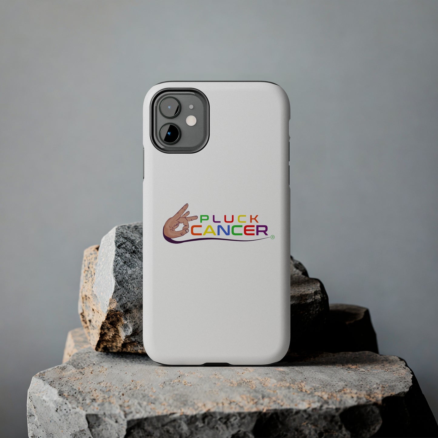 Tough Phone Cases- "PLUCK CANCER!"
