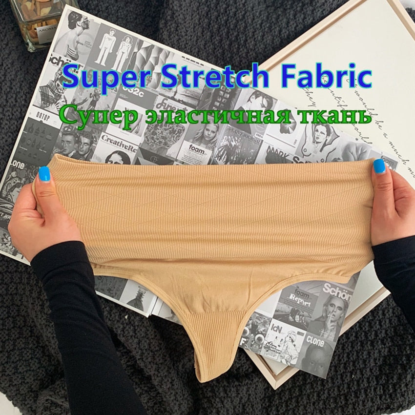 Womens Slimming Panties High Waist Tummy Control Briefs Female Trainer Shaping Underpants Butt Lifter Shapewear Underwear S-XXXL