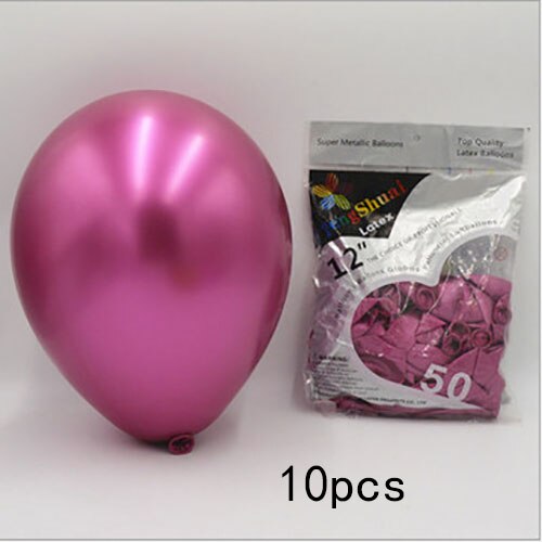 Gold Silver Metal Latex Balloons 18 30 40 50 60 70 Years Number Happy Birthday Anniversary Party Decor Adult Foil Balloon Gift