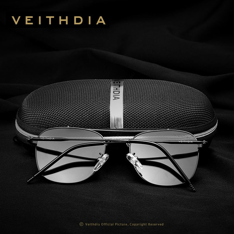VEITHDIA Brand Designer Men Sunglasses Fashion Luxury Vintage Women Sun Glasses Polarized UV400 Eyewear For Male Female 3820
