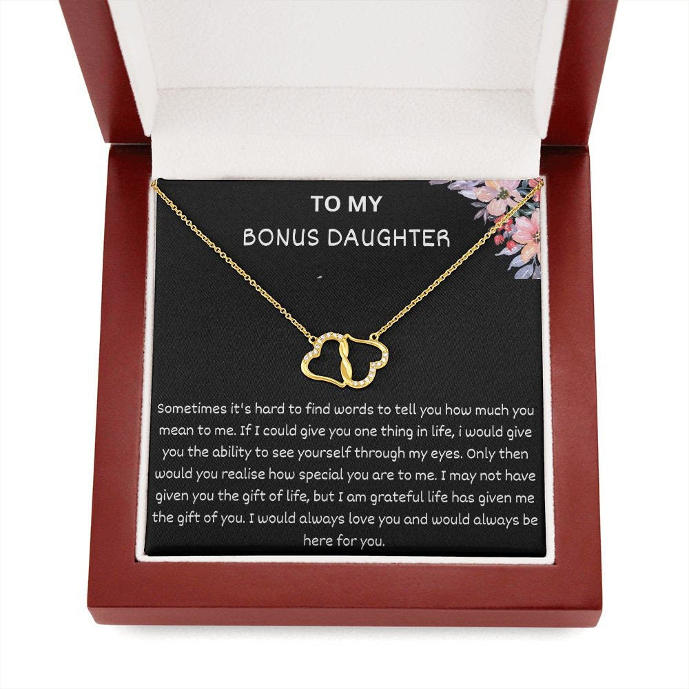 Everlasting love Neck Chain Pendant | Luxury Necklace Gift For Daughter | Birthday Gift For Daughter | Love Necklace | Mother's Day  ideas