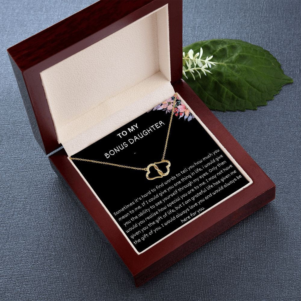 Everlasting love Neck Chain Pendant | Luxury Necklace Gift For Daughter | Birthday Gift For Daughter | Love Necklace | Mother's Day  ideas